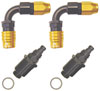Carburetor Fitting Kit (2) -6 AN 90° Sockets - image 1