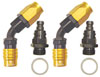 Carburetor Fitting Kit (2) -6 AN 45° Sockets - image 1