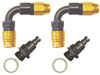 Carburetor Fitting Kit (2) -6 AN 90 Degree Sockets - image 1