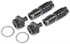 Carburetor Fitting Kit (2) -6 AN Straight Sockets - image 1