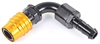 2000 Series Socket -5AN 90° Hose Barb End - image 1