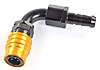 2000 Series Socket -6AN 90° Hose Barb End - image 2