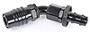2000 Series Socket -6AN 45° Push-Lock Hose End - image 1