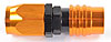 2000 Series Socket -4AN Straight Reusable Nut Hose End - image 3