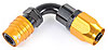 2000 Series Socket -6AN 90° Reusable Nut Hose End - image 1
