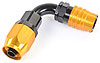 2000 Series Socket -6AN 90° Reusable Nut Hose End - image 3