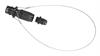 Socket -6 AN Re-usable Nut- with Lanyard- Valved Black - image 1