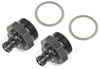 Carburetor Fitting Kit (2) 7/8"-20 Plugs - image 1