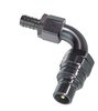 2000 Series Plug -6AN 90° Hose Barb End - image 1