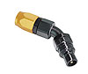 2000 Series Plug -4AN 45° Reusable Nut Hose End - image 1