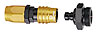 Carburetor Fitting Kit (2) -8 AN Straight Sockets - image 1