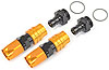 Carburetor Fitting Kit (2) -8 AN Straight Sockets - image 2