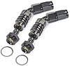 Carburetor Fitting Kit (2) -8 AN 45 Degree Sockets - image 1