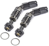 Carburetor Fitting Kit (2) -8 AN 45 Degree Sockets - image 1