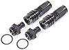 Carburetor Fitting Kit (2) -8 AN Straight Sockets - image 1