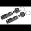 Carburetor Fitting Kit (2) -8 AN Straight Sockets - image 2
