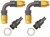 Carburetor Fitting Kit (2) -8 AN 90° Sockets - image 1