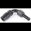 3000 Series Socket -8AN 90° Hose Barb End - image 1