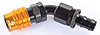3000 Series Socket -8AN 45° Push-Lock Hose End - image 1