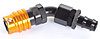 3000 Series Socket -8AN 45° Push-Lock Hose End - image 1