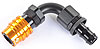3000 Series Socket -8AN 90° Push-Lock Hose End - image 1