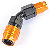 3000 Series Socket -6AN 45° Reusable Nut Hose End - image 2