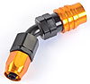3000 Series Socket -6AN 45° Reusable Nut Hose End - image 3
