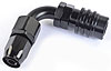 3000 Series Socket -6AN 90° Reusable Nut Hose End - image 3
