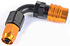 3000 Series Socket -6AN 90° Reusable Nut Hose End - image 3