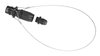 Socket -6 AN Re-usable Nut with Lanyard- Valved Black - image 2