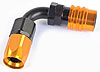 3000 Series Socket -8AN 90° Reusable Nut Hose End - image 3