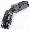 3000 Series Socket -8AN 45° Reusable Nut Hose End - image 2