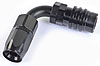 3000 Series Socket -8AN 90° Reusable Nut Hose End - image 3