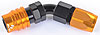 3000 Series Socket 45° Elbow -8 AN Re-usable Nut - image 1