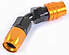 3000 Series Socket 45° Elbow -8 AN Re-usable Nut - image 3
