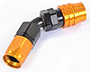 3000 Series Socket -8AN 45° Reusable Nut Hose End - image 3