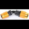 3000 Series Socket -8AN 45° Reusable Nut Hose End - image 1