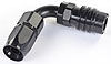 3000 Series Socket -8AN 90° Reusable Nut Hose End - image 3
