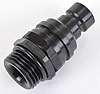 3000 Series Plug -8AN Straight Male O-Ring Boss Fitting - image 2