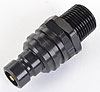 3000 Series Plug 3/8". NPT Straight Male Fitting - image 1