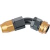 40 Series Socket -8AN 45° Reusable Nut Hose End - image 1