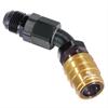 45DEG Elbow- Socket -12 AN Male- Non- Valved- Buna Seals - image 1