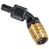 5000 Series Socket -10AN 45° Hose Barb End - image 1