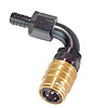 5000 Series Socket -12AN 90° Hose Barb End - image 1