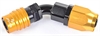 5000 Series Socket -8AN 45° Reusable Nut Hose End - image 1