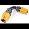 5000 Series Socket -8AN 90° Reusable Nut Hose End - image 3