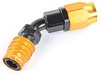 5000 Series Socket -10AN 45° Reusable Nut Hose End - image 2