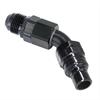 45DEG Elbow- Plug -8 AN Male- Non- Valved- Buna Seals - image 1