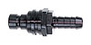 5000 Series Plug -8AN Straight Hose Barb End - image 1