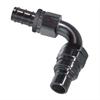 90DEG Elbow- Plug -12 AN Hose Barb- Non- Valved Black - image 1